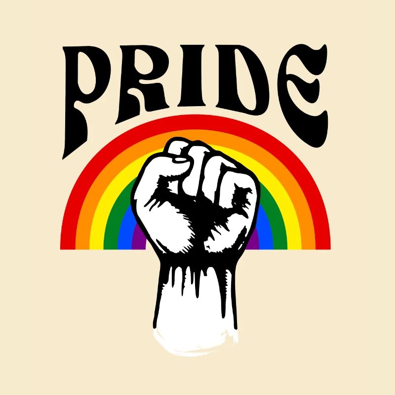 Faust LGBTQ Pride Retro Geschenk Geburtstag