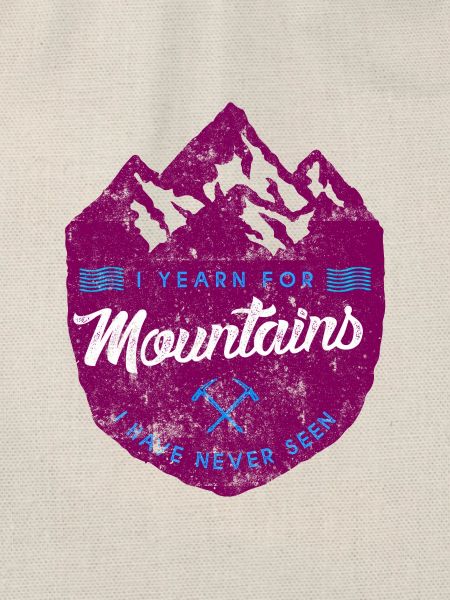 Mountain mountains saying