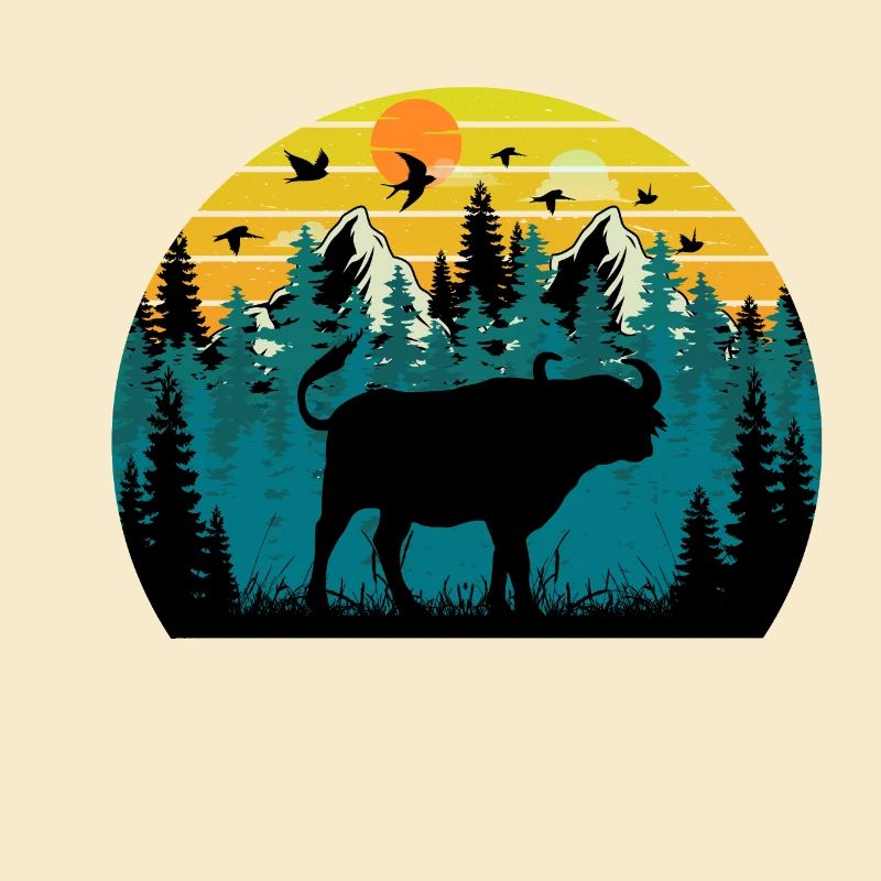 bison Sunset