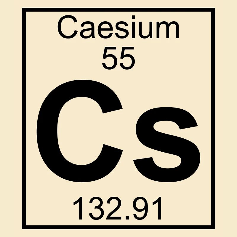 Element 055 - Cs (caesium) - Full