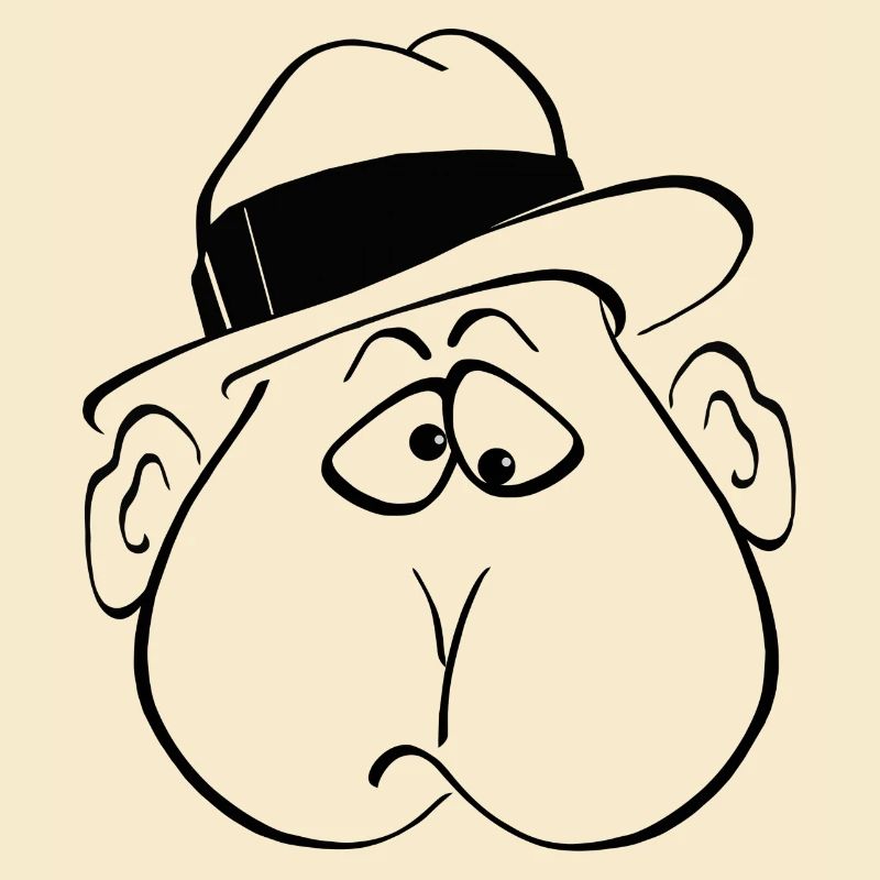 Face with hat