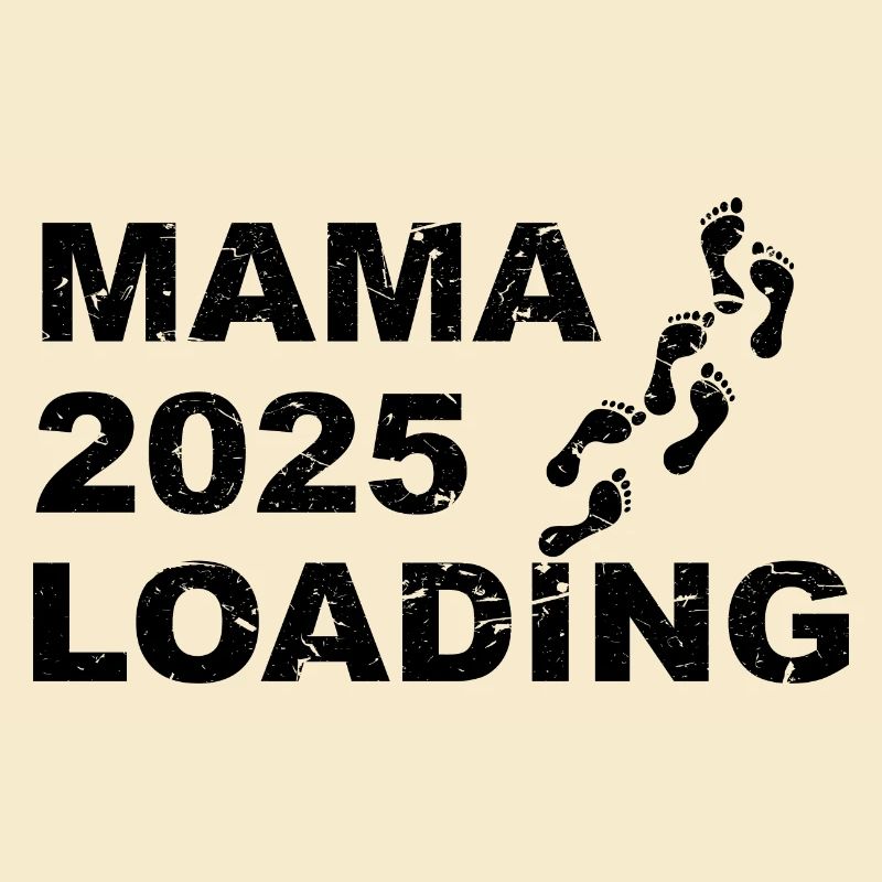 Ich werde 2025 Mama, Werdende Mama loading 2025