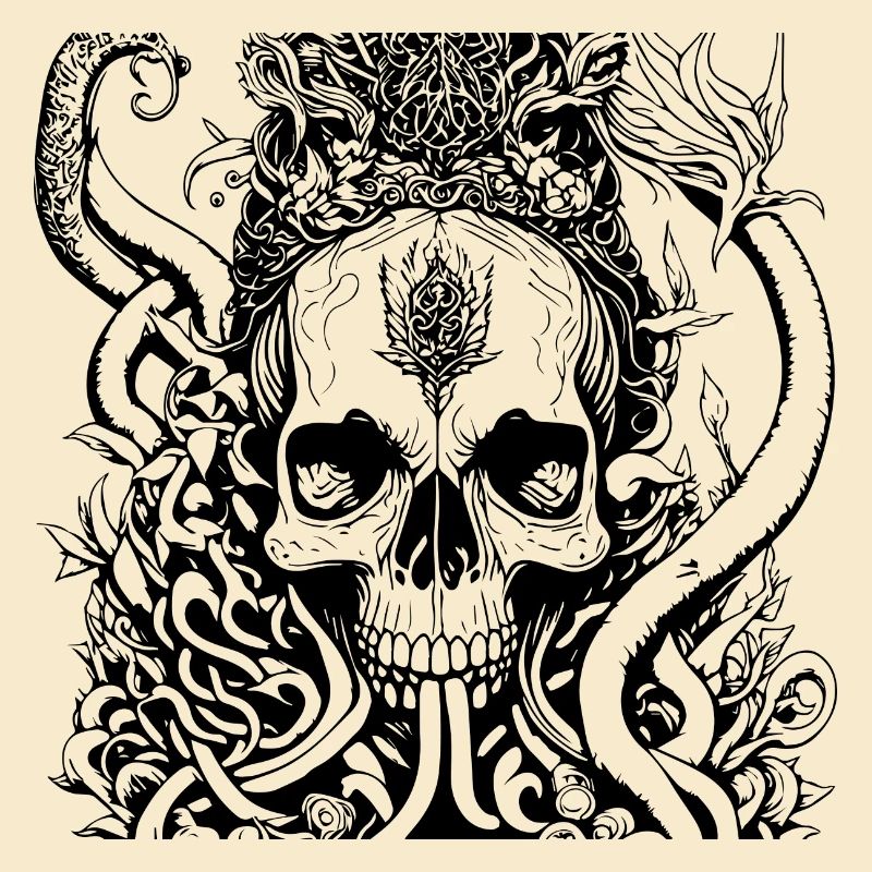 octopus skull