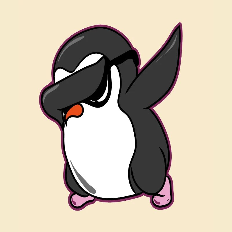 Penguin Dab Dabbing Penguin