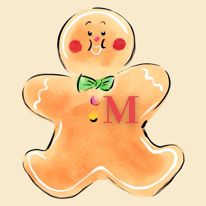 Lebkuchenmann "M"