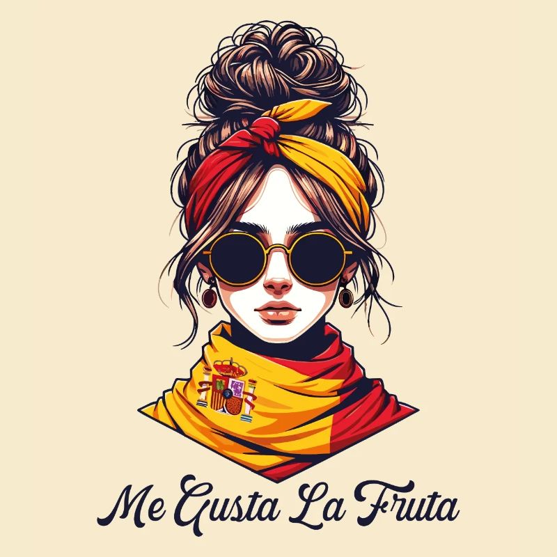J’aime le fruit meme espagne drapeau ayarez
