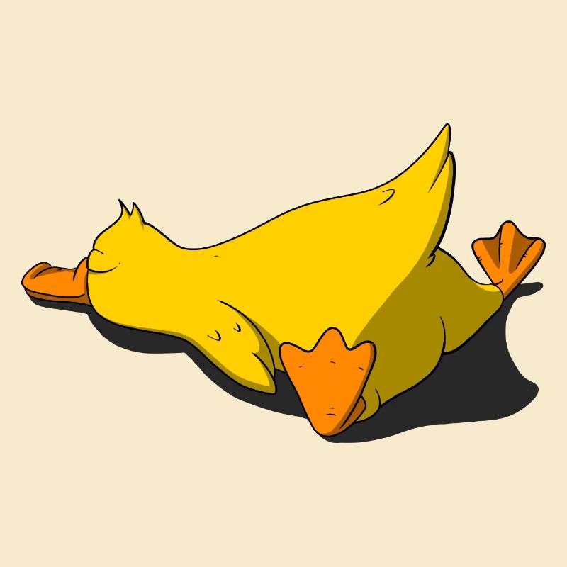 Sleeping chick
