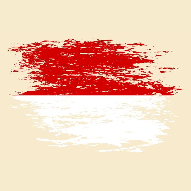 Drapeau indonésien utilisé