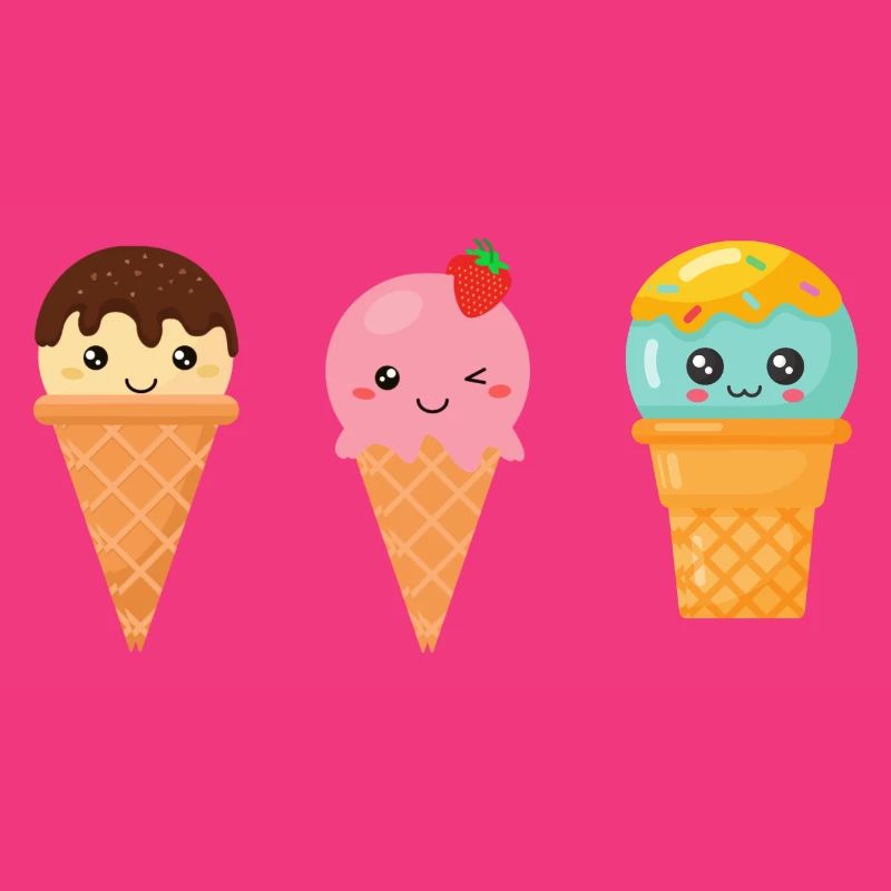 Lustiges Eis