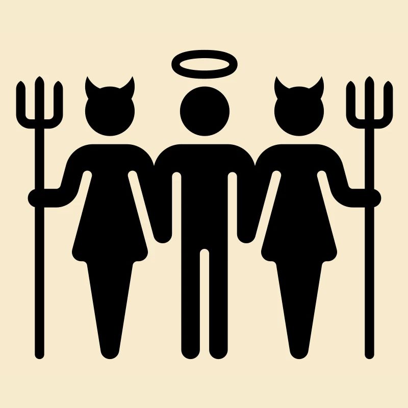 Ange diable / Devil-ange-diable de diable (M)