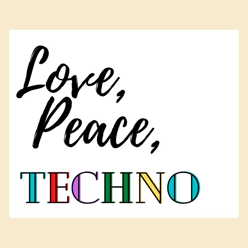 Amour, paix, techno