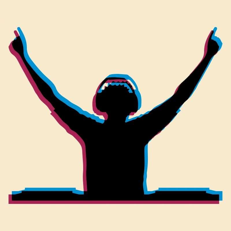 3D effect DJ