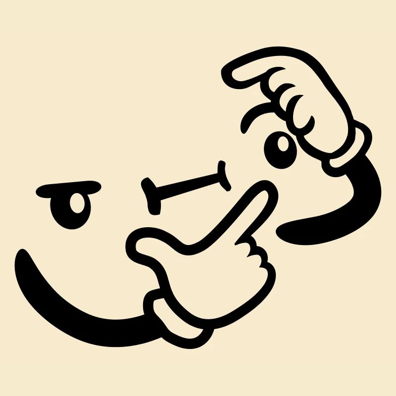 Conception de réflexion visage