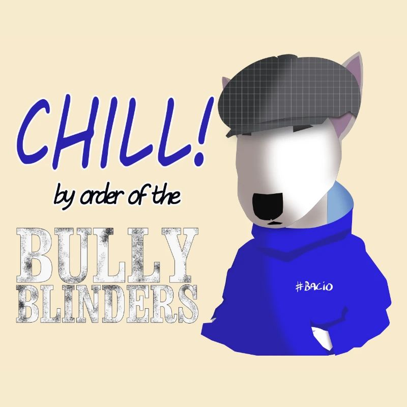 Bull Terrier Chill parody