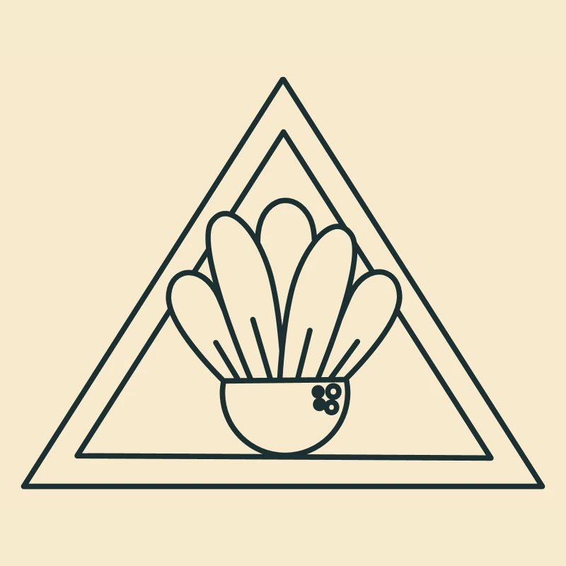 POT plant in a triangle