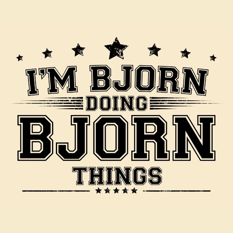Ich bin Björn, der Björn-Dinge tut