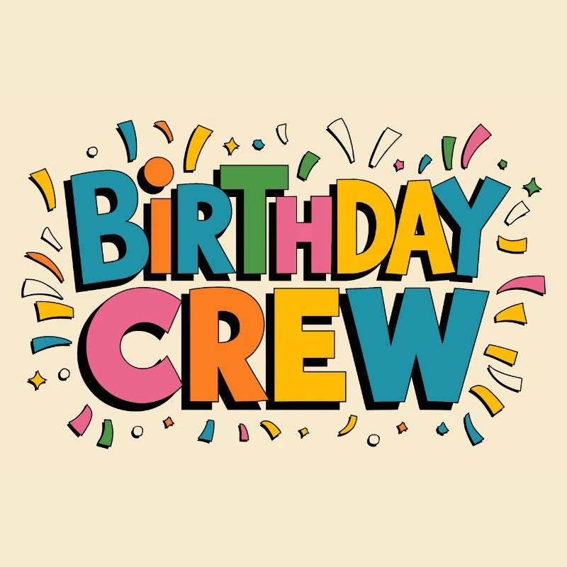 Geburtstags-Crew