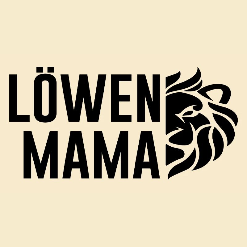 Mama Mutter Muttertag Löwen Mama