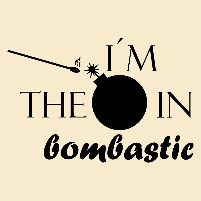 Bombe en Bombastic - image avec lettrage