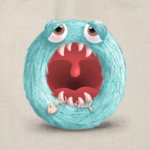 Buchstabe O - Turnbeutel