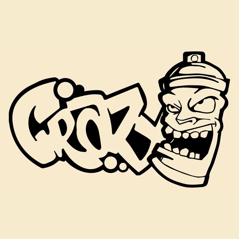 crazy graffiti Spraydose