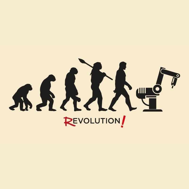 Robot Android Evolution Revolution