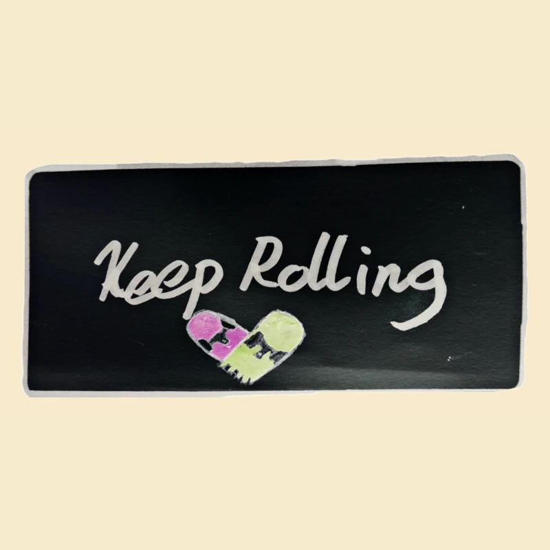 Keep rolling schwarz