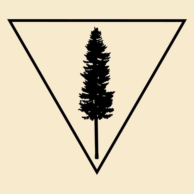 Tree in a triangle
