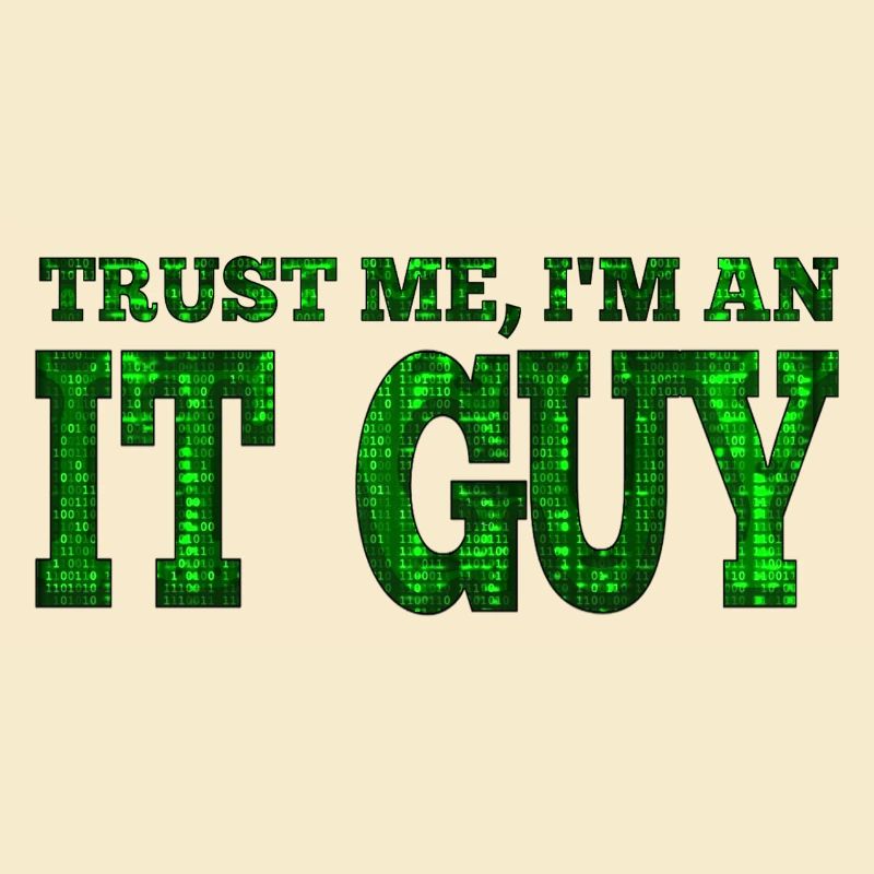 IT-Typ Unterstützung Geek Computer Computer Geek Techniker