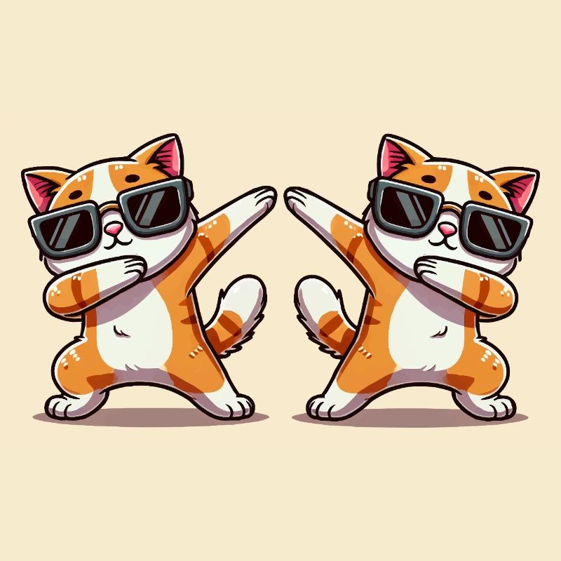 katze comic dabbing 2