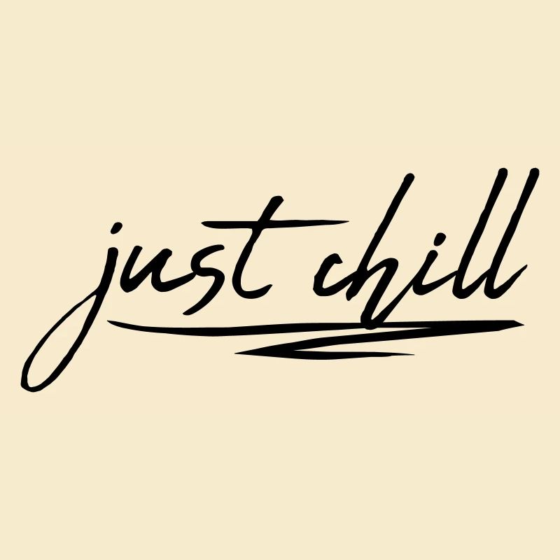 Just Chill Text Logo