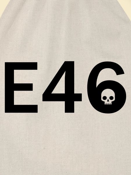 E46 Skull Tribal Art