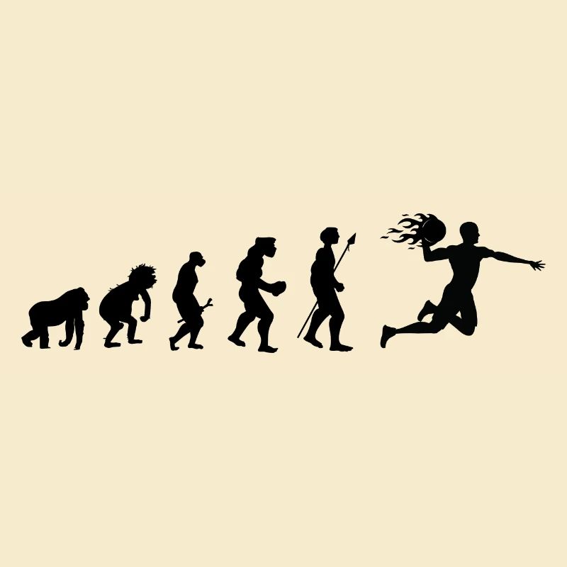 Handball Evolution Geschenkidee