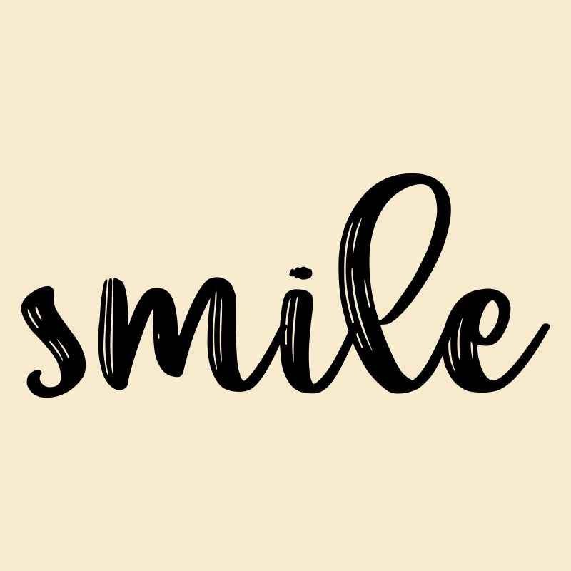 Einfach smile