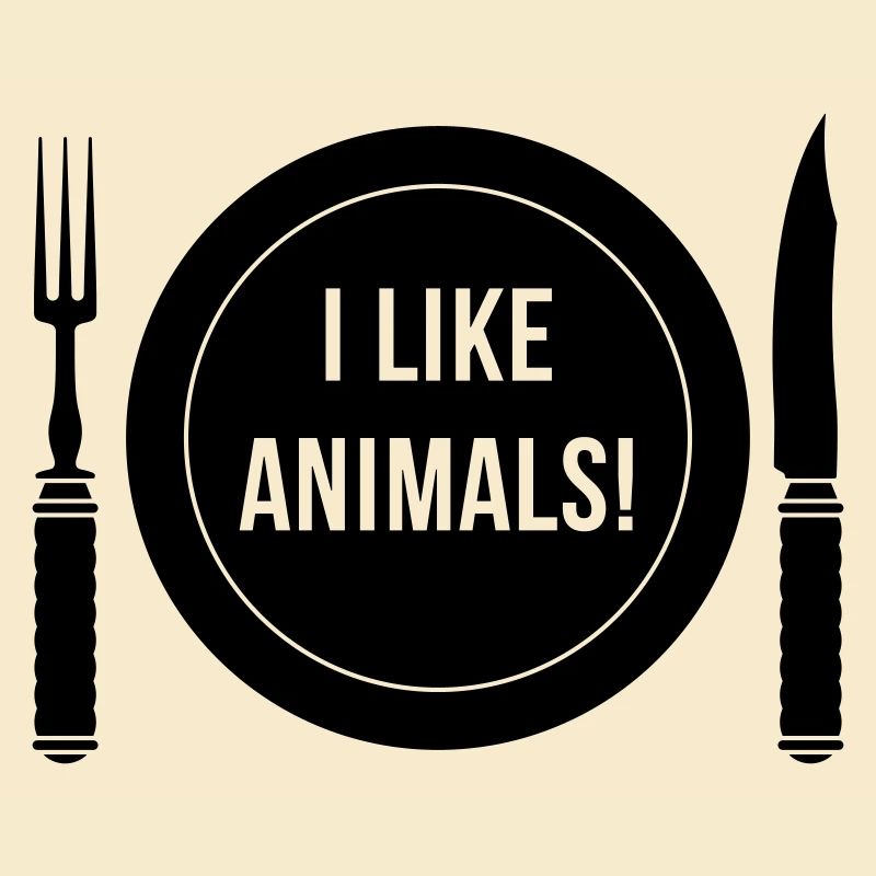 I Like Animals! (Gabel / Messer / Teller / Black)