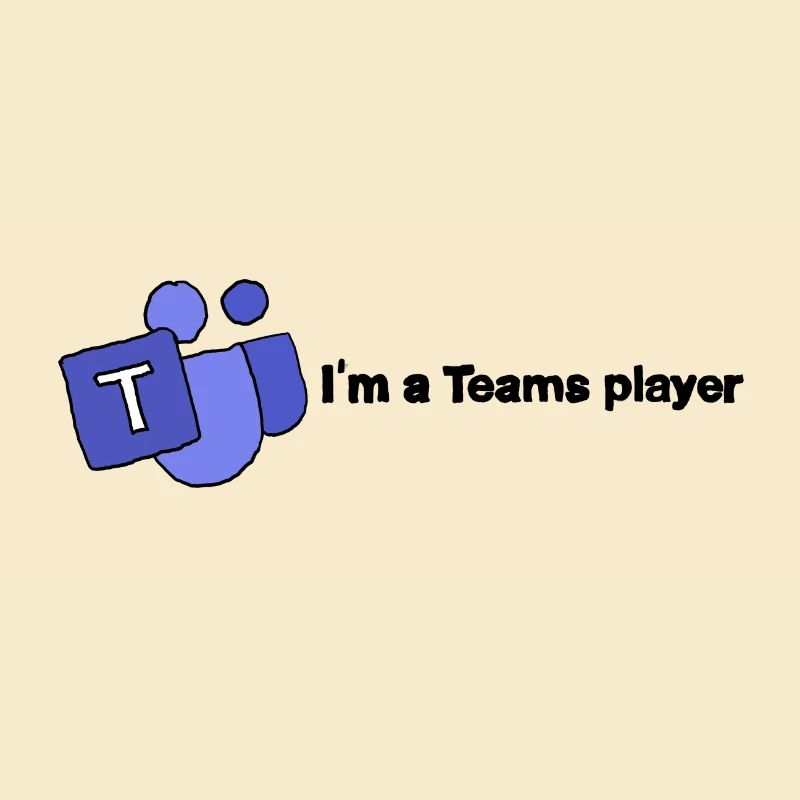 Ich bin ein Teamspieler