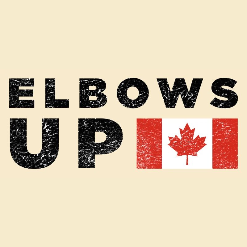 Appuyons le Canada – Conception du drapeau Elbows Up