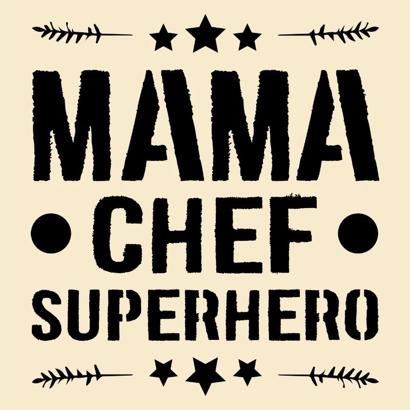 Mama Chef Superheld Mutter