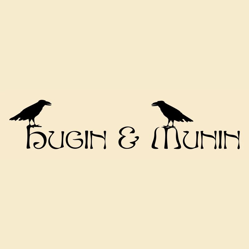 Hugin & Munin (Odin's ravens)