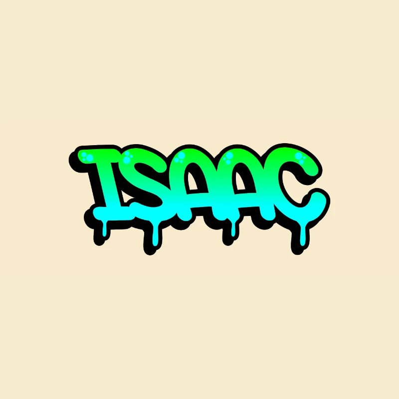 Graffiti Vorname Isaac