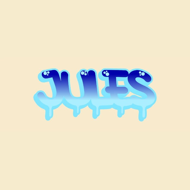 Graffiti first name Jules