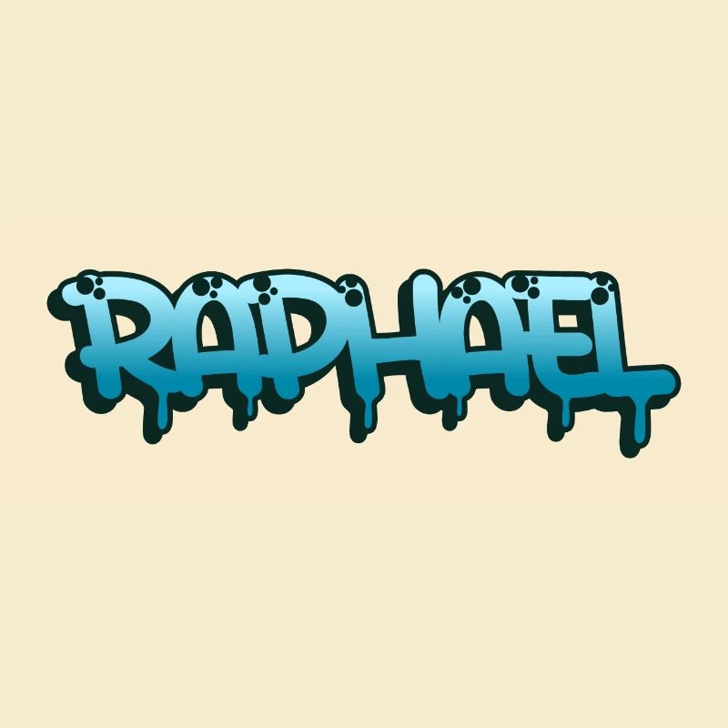 Graffiti name Raphael