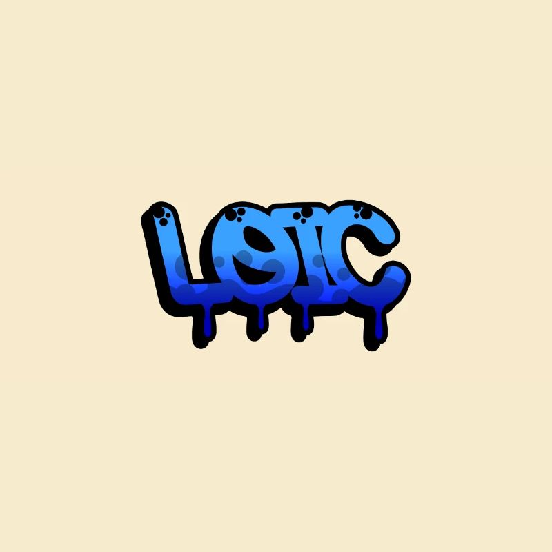 Graffiti first name Loic