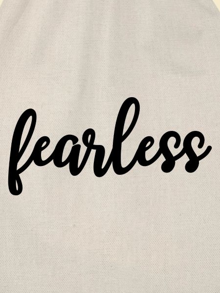 fearless Kalligrafie Motivation