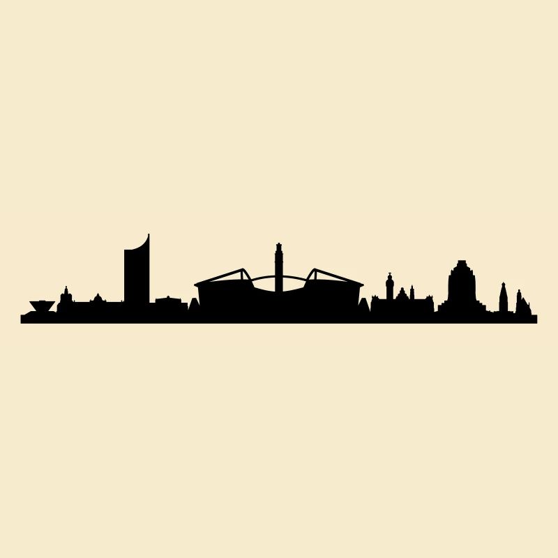 Skyline Leipzig Stadion