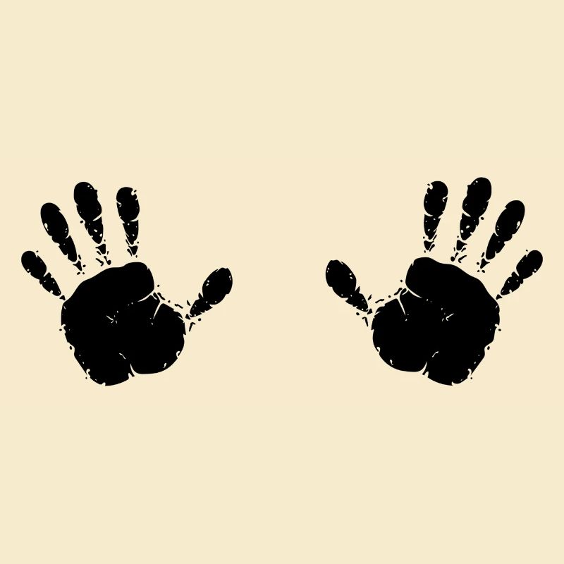 Hands handprints