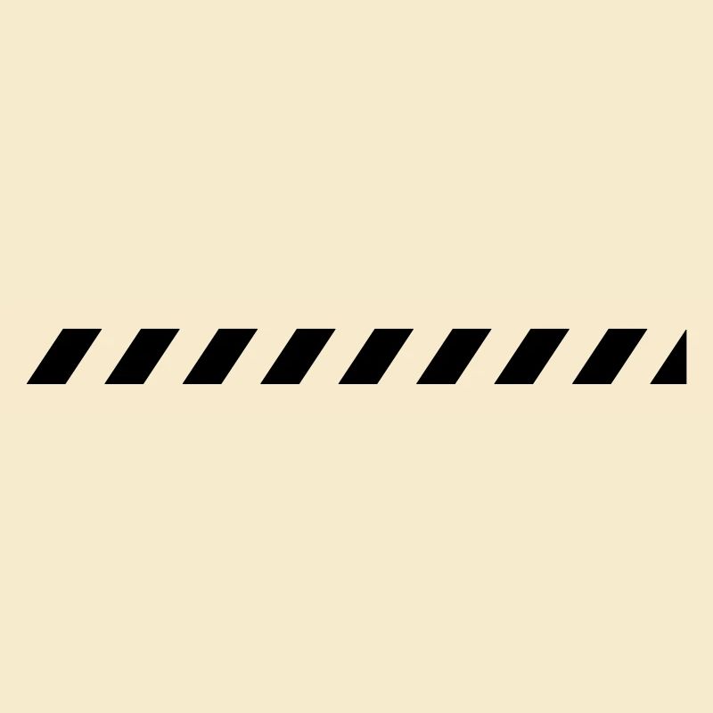 Strip caution tape line