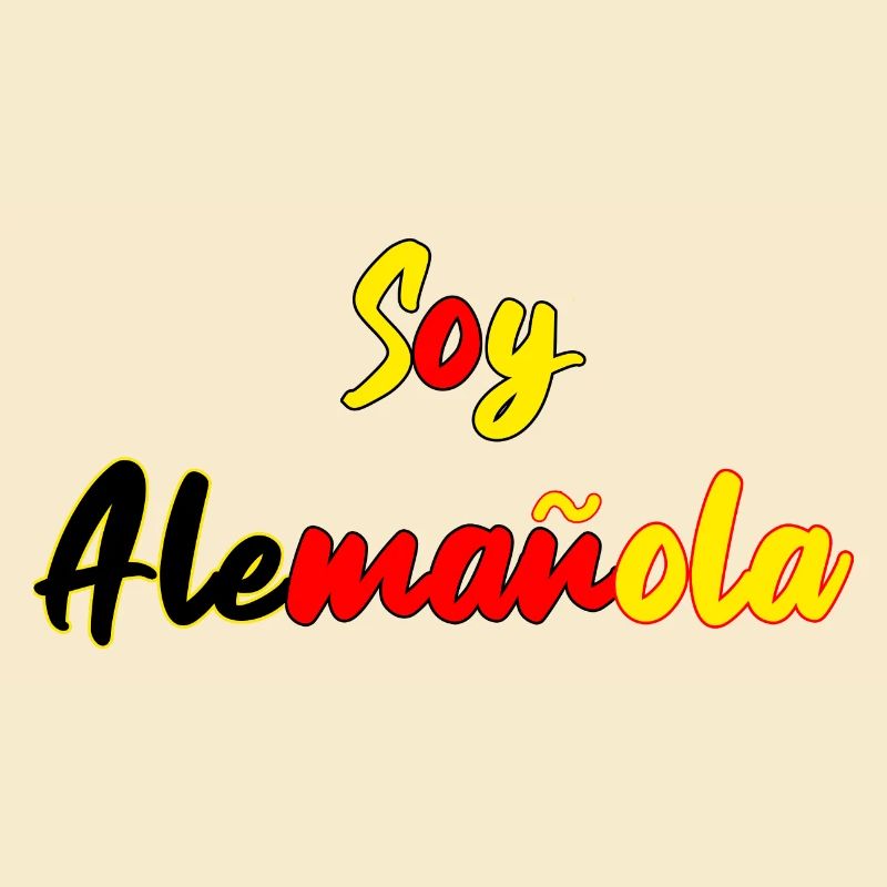 Deutsch-Spanierin Spanisch spanisch Geschenk