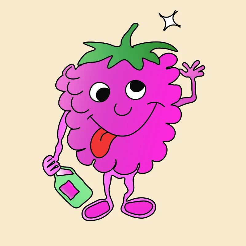 Drunk raspberry