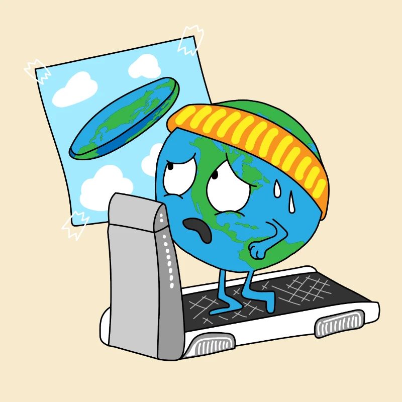 runde Erde Scheibe Erdscheibe Erdkugel Planet